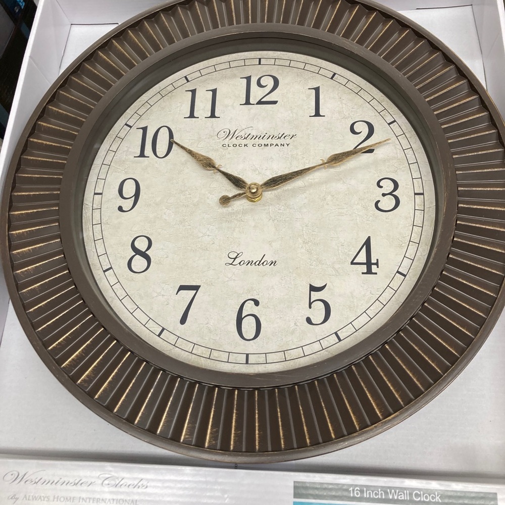 New Westminster London 16" Clock